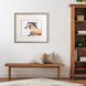 Animals Collection Brown Framed Art