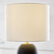 Hable Fanny 28.13 inch 9.00 watt Rough Black Ceramic Table Lamp Portable Light
