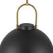 Alora Mood Harper Pendant Ceiling Light in Matte Black