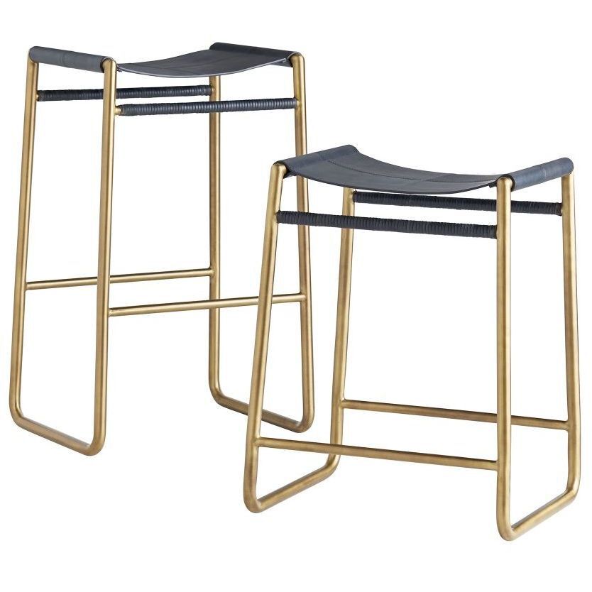 Gasper 26 inch Indigo Counter Stool