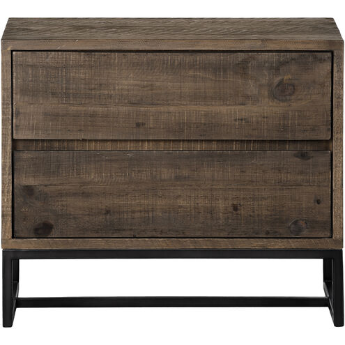 Elena 26 X 22 inch Brown Nightstand