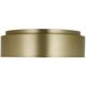 Drew & Jonathan Dartmore 3 Light 18 inch Satin Brass Flush Mount Ceiling Light, Large