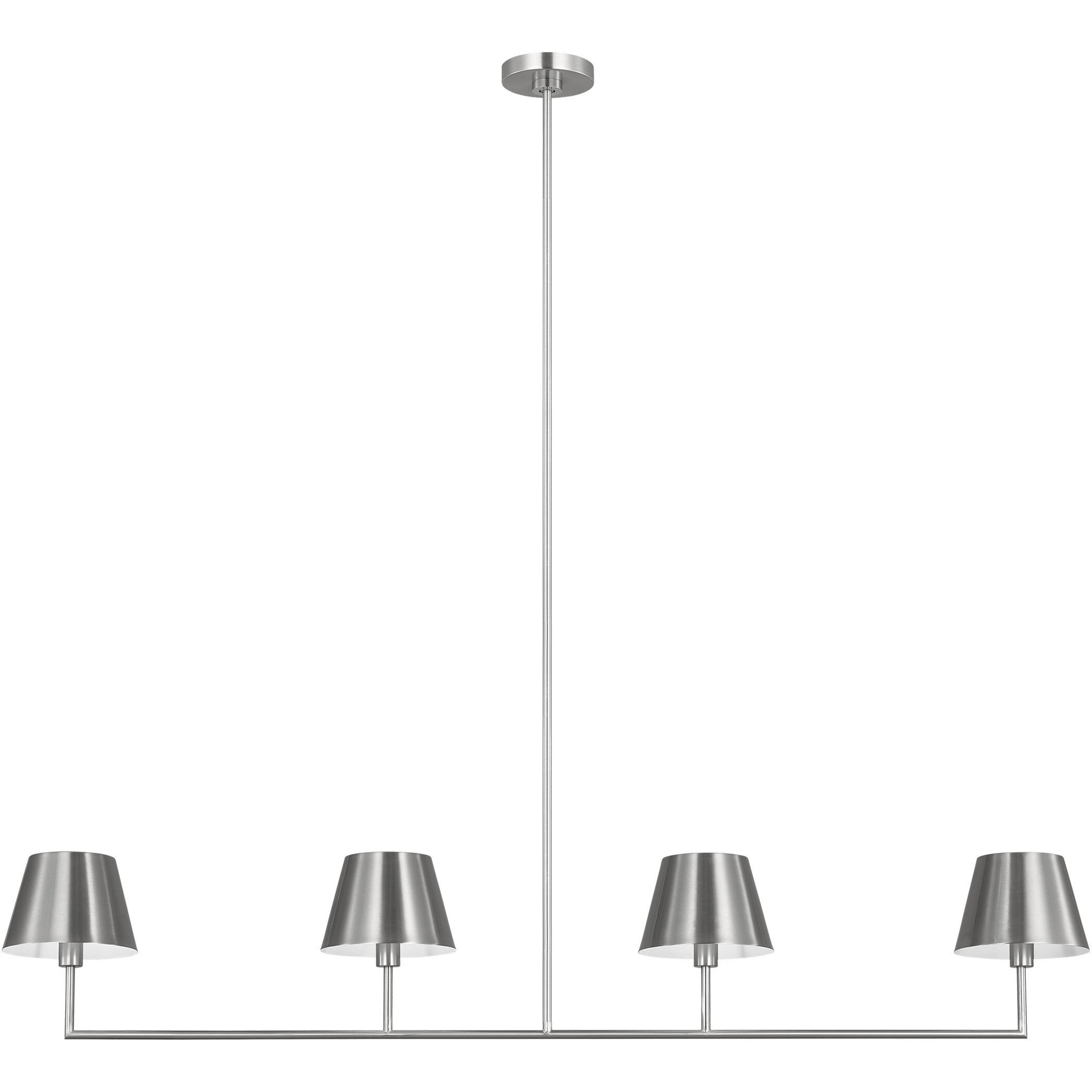 Drew & Jonathan Ender Linear Chandelier Ceiling Light, Large