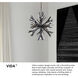 Vida LED 36 inch Burnished Gold Chandelier Ceiling Light