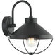 Fable 1 Light 11.25 inch Matte Black Wall Sconce Wall Light