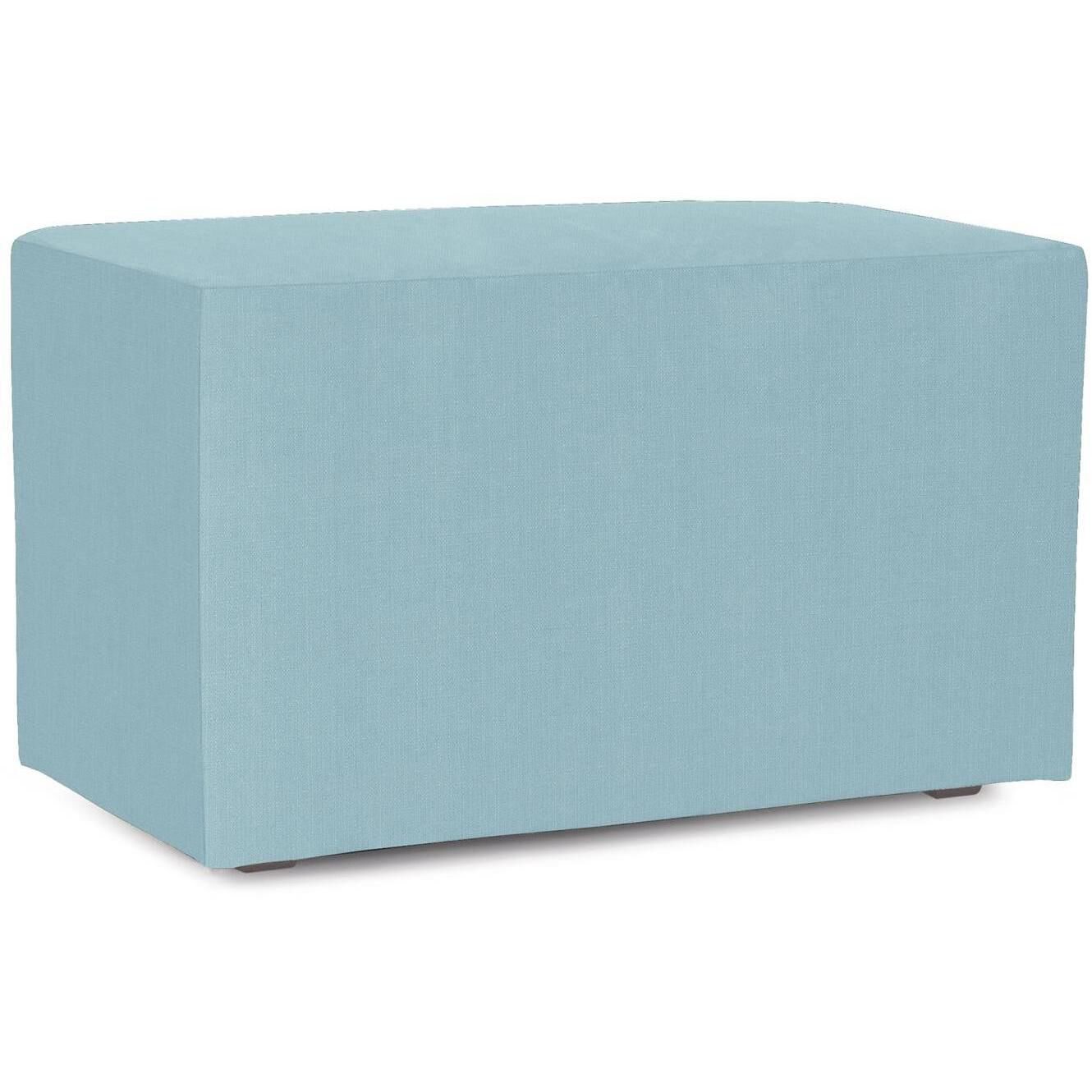Sterling 20 inch Light Blue Ottoman