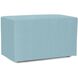 Sterling 20 inch Light Blue Ottoman