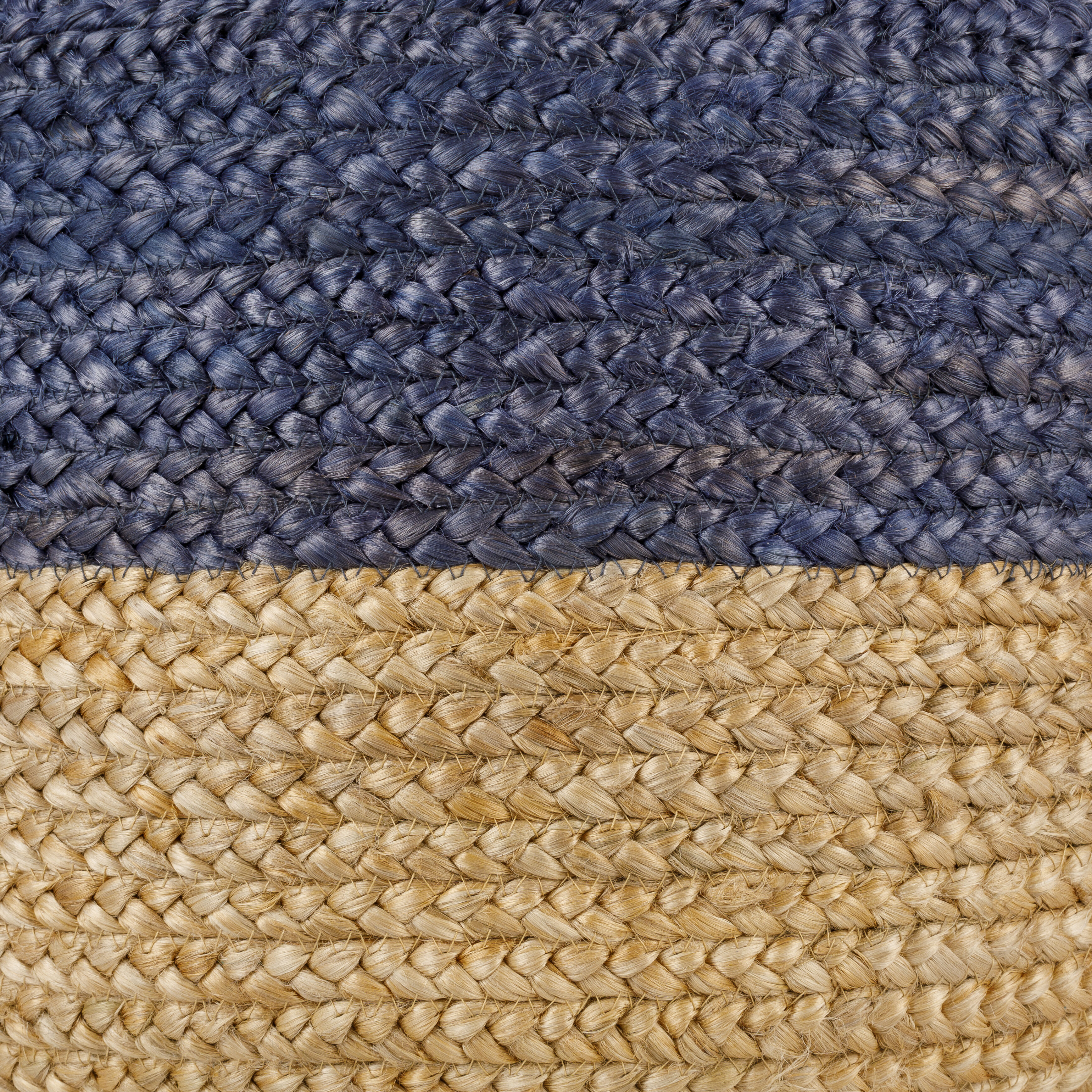 Kona 16 inch Dark Blue Pouf, Cylinder