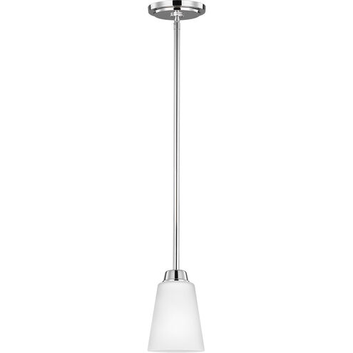 Kerrville 1 Light 4.38 inch Chrome Pendant Ceiling Light