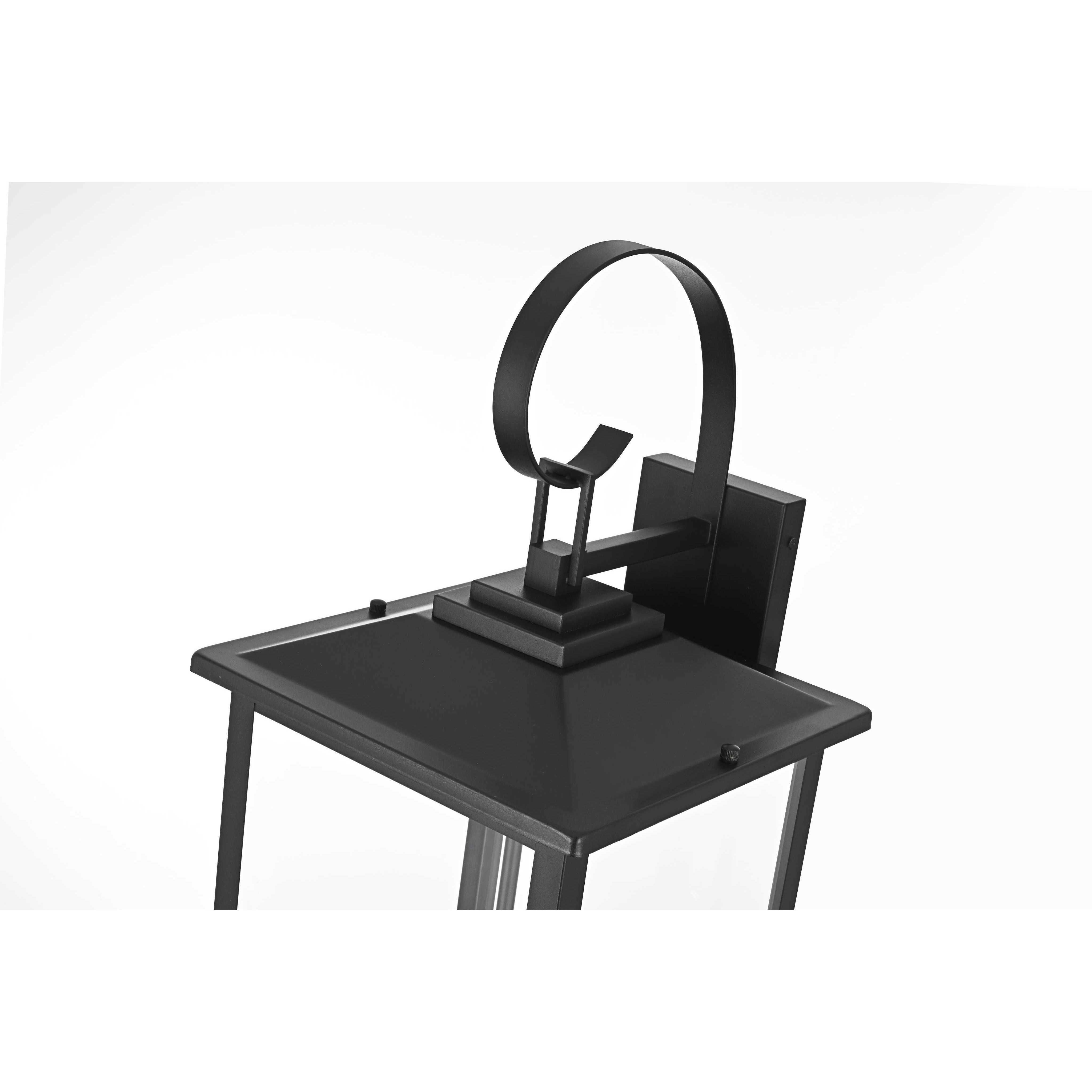 Carisle 4 Light 31 inch Black Outdoor Wall Sconce