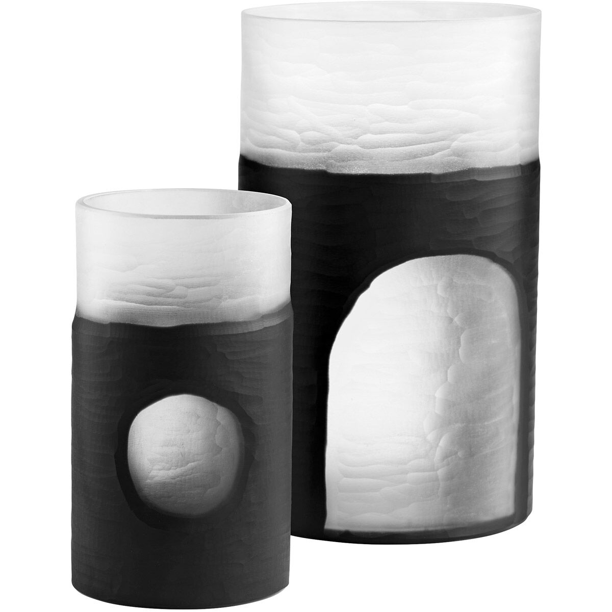 Ominous Frost 12 inch Vase, Large