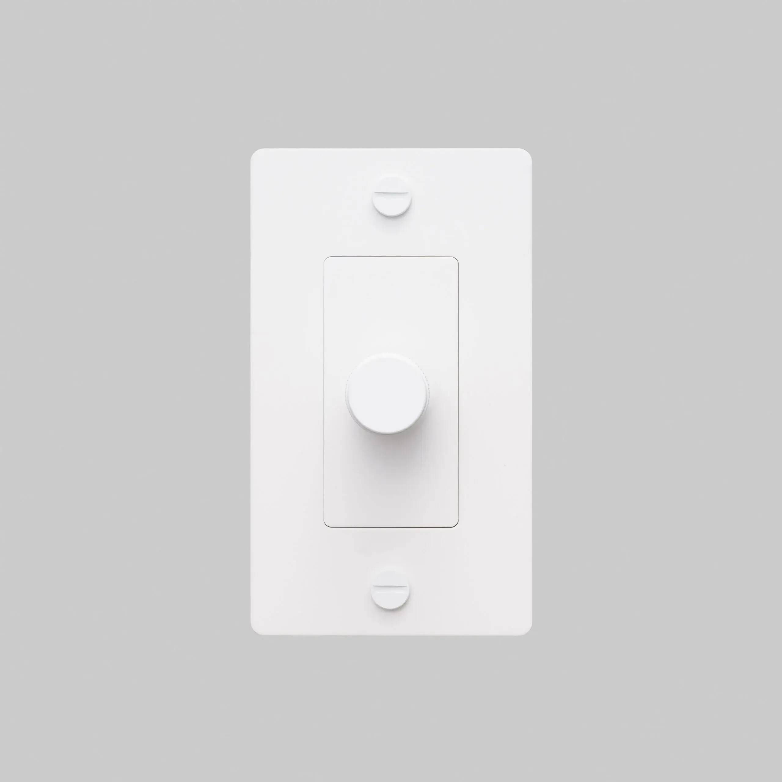 1G 110-120 White Dimmer Switch, Incandescent