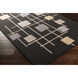 Forum 108 X 72 inch Black/Ivory/Medium Gray/Gray/Cream/Tan Handmade Rug, Wool