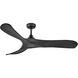 Swell Illuminated 56 inch Matte Black Fan