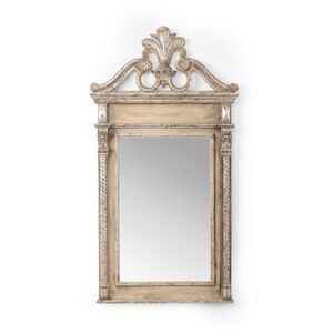 Chelsea House 60 X 32 inch Old World Silver/Antique Wall Mirror