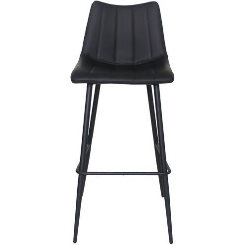 Alibi 41 inch Black Barstool, Set of 2