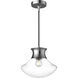 Alora Mood Marcel 1 Light 10.25 inch Chrome Pendant Ceiling Light