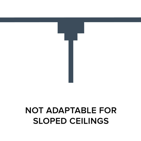 Astra LED 14 inch Matte Black Down Pendant Ceiling Light