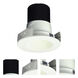 Iolite Matte Powder White Recessed Light in 3000K, 1000, Round Deep Cone Reflector