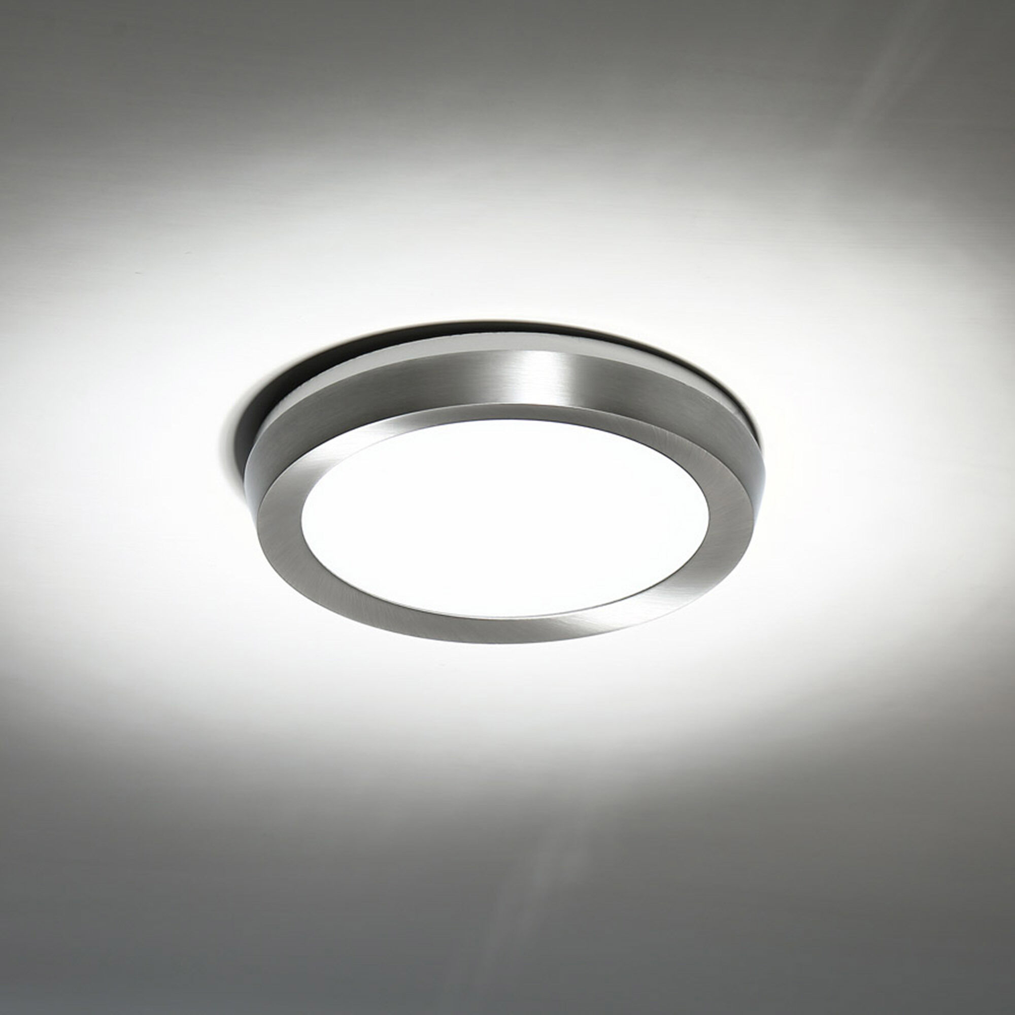 Argo LED 7 inch Brushed Nickel Flush Mount Ceiling Light