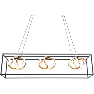 Sinclair Linear Pendant Ceiling Light, dweLED