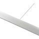 Tania 72 inch Silver Chandelier Ceiling Light