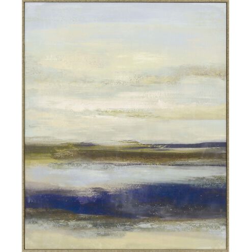 Landscapes Collection Blue Framed Art