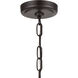 Park Slope 4 Light 15.75 inch Oil Rubbed Bronze Pendant Ceiling Light