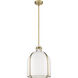 Pearson 1 Light 12.25 inch Rubbed Brass Pendant Ceiling Light in Rubbed Bronze