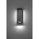 Kabo LED 20 inch Black Outdoor Wall Sconce, Large