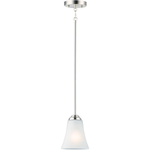 Vital 1 Light 6 inch Satin Nickel Mini Pendant Ceiling Light