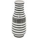 Striped 15.9 X 6.5 inch Vase