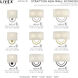 Stratton 2 Light 15 inch Soft Gold ADA ADA Sconce Wall Light