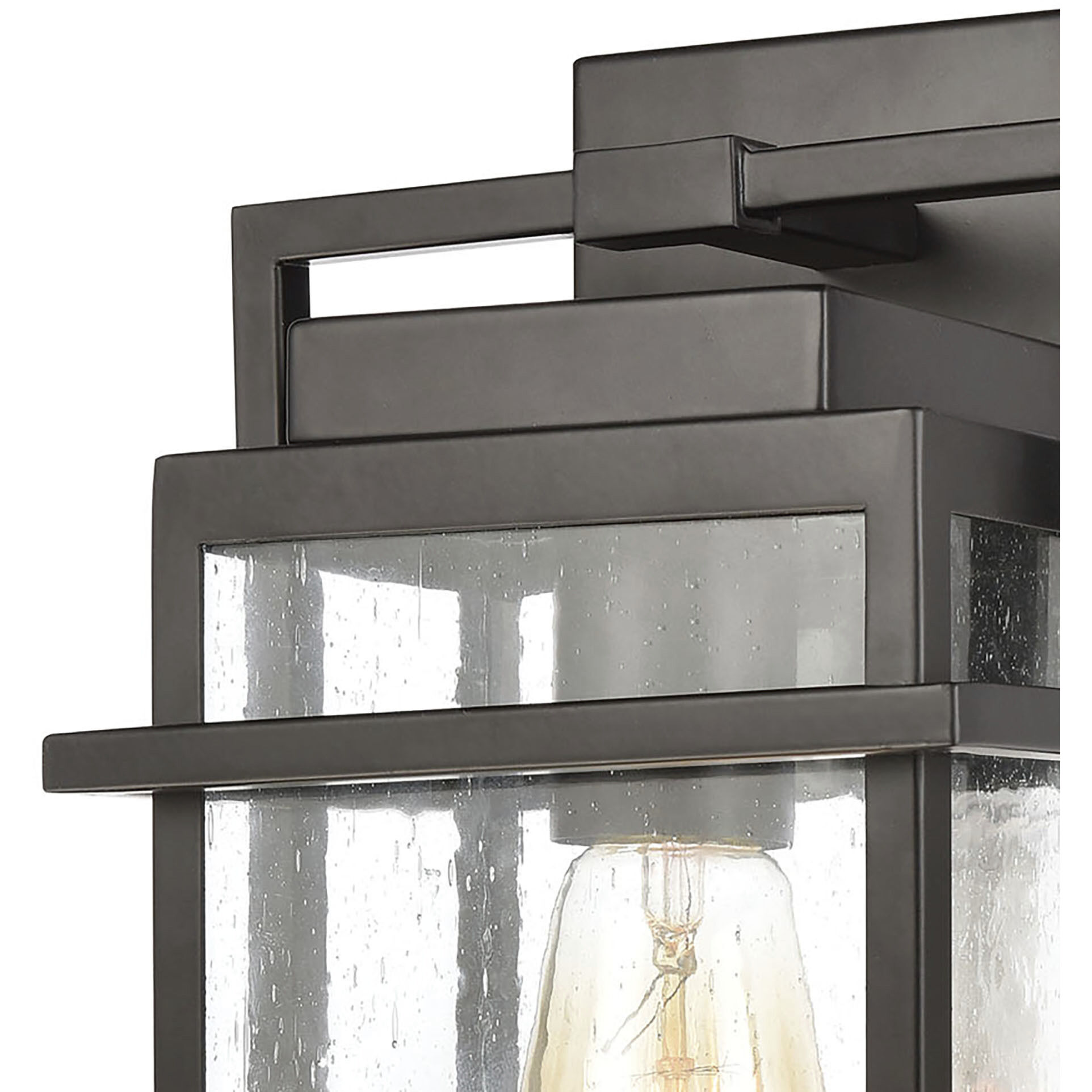 Breckenridge 1 Light 14 inch Matte Black Outdoor Sconce