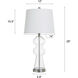 Nova 29 inch 150.00 watt White Table Lamp Portable Light