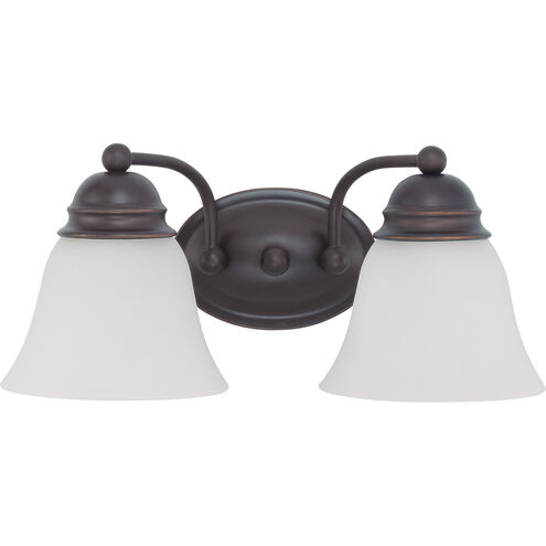 Brentwood 2 Light 15 inch Mahogany Bronze Vanity Light Wall Light