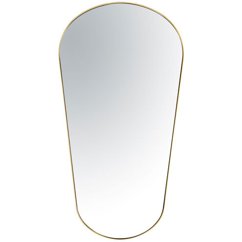 Pointless Exclamation 40 X 21.25 inch Gold Wall Mirror