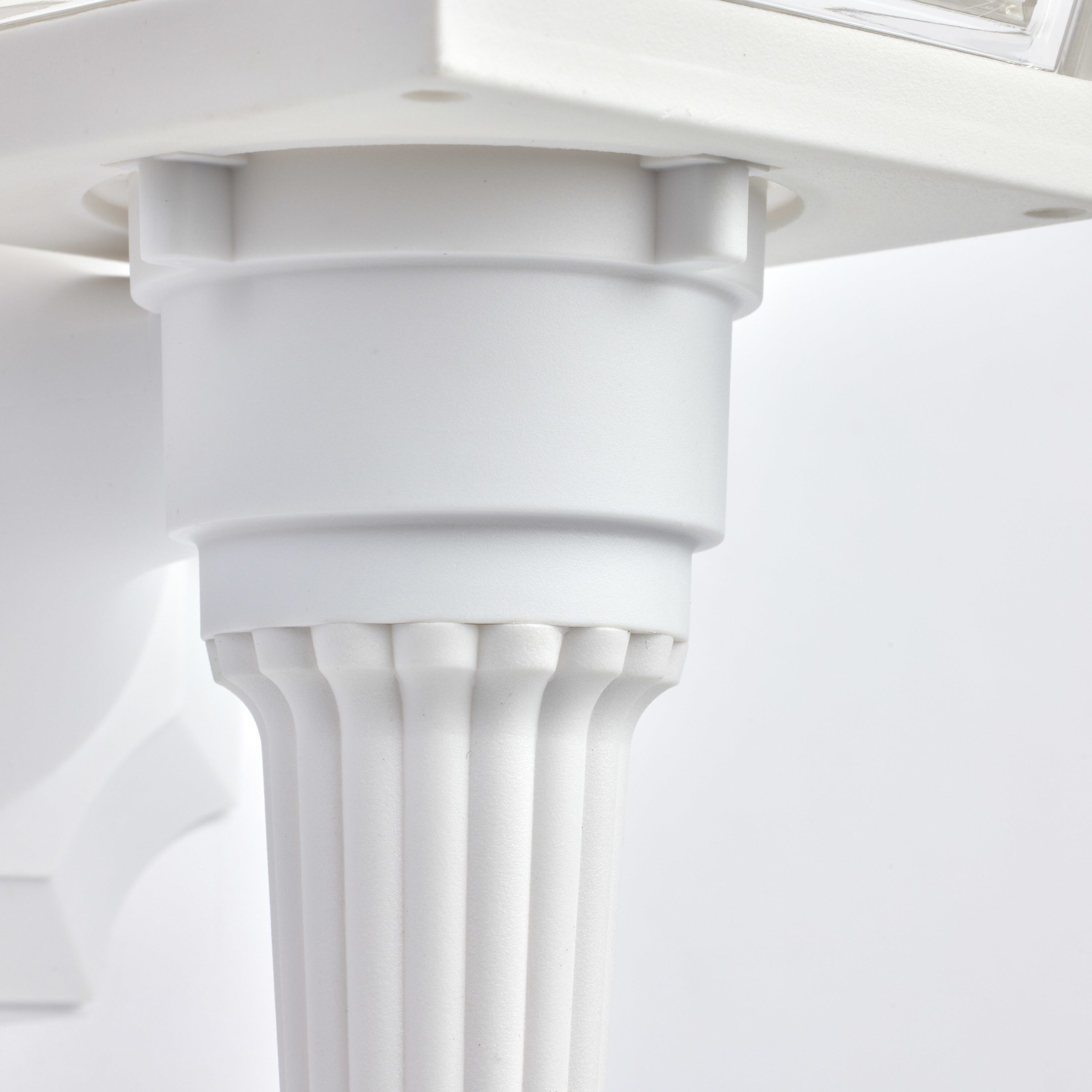 Brentwood 1 Light 17 inch White Outdoor Wall Lantern