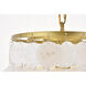 Selene 1 Light 10 inch Brass Pendant Ceiling Light