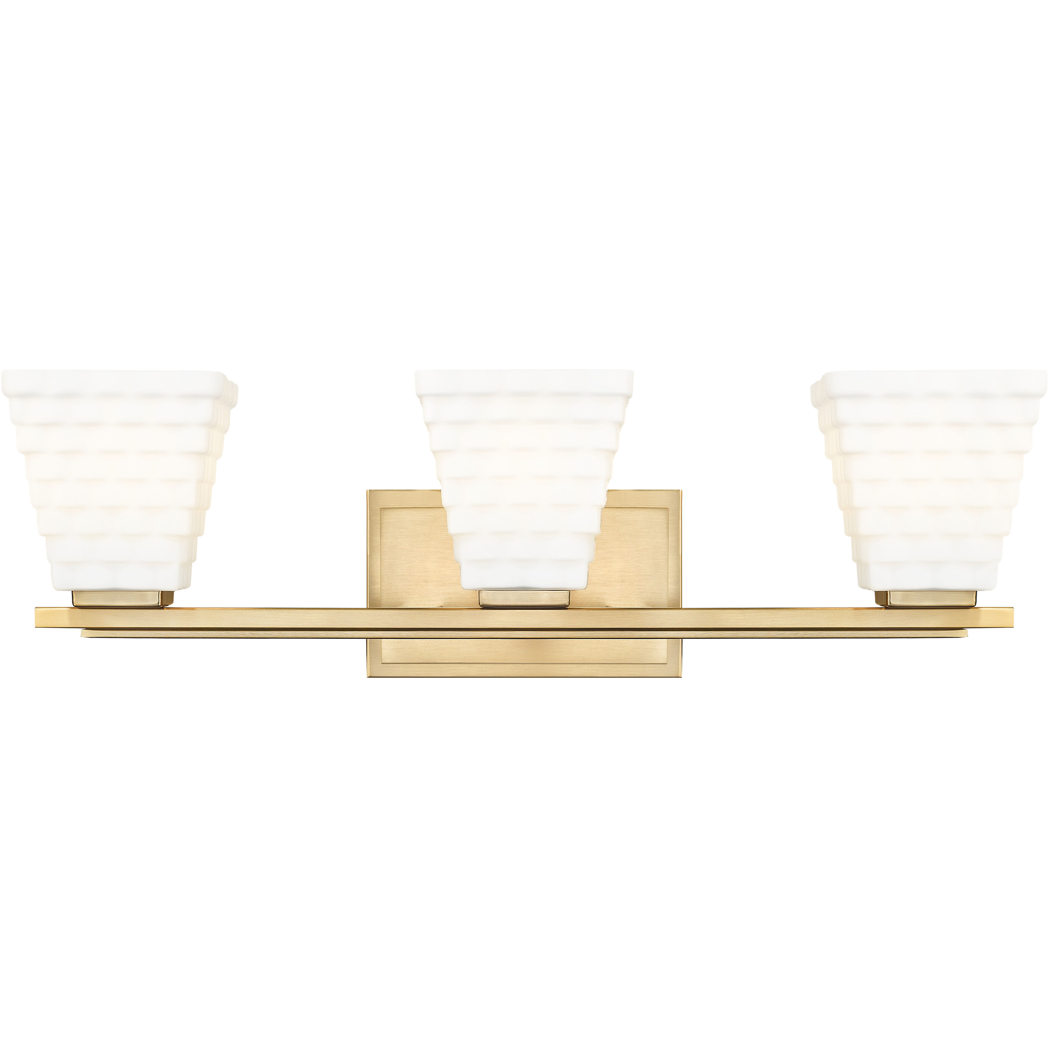 Annalise 3 Light 24 inch Modern Gold Vanity Wall Light