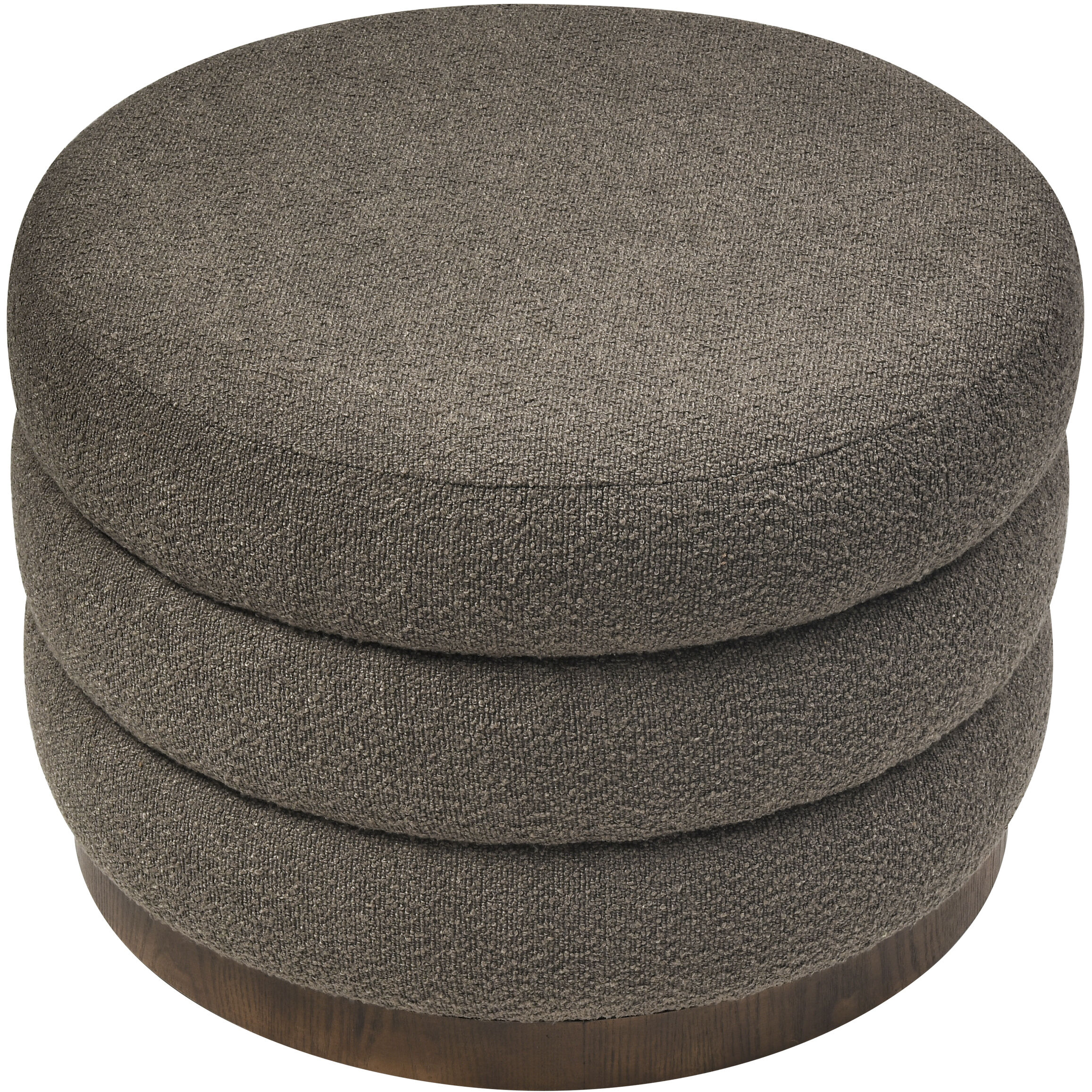 Jayne 16.5 inch Chocolate Accent Stool