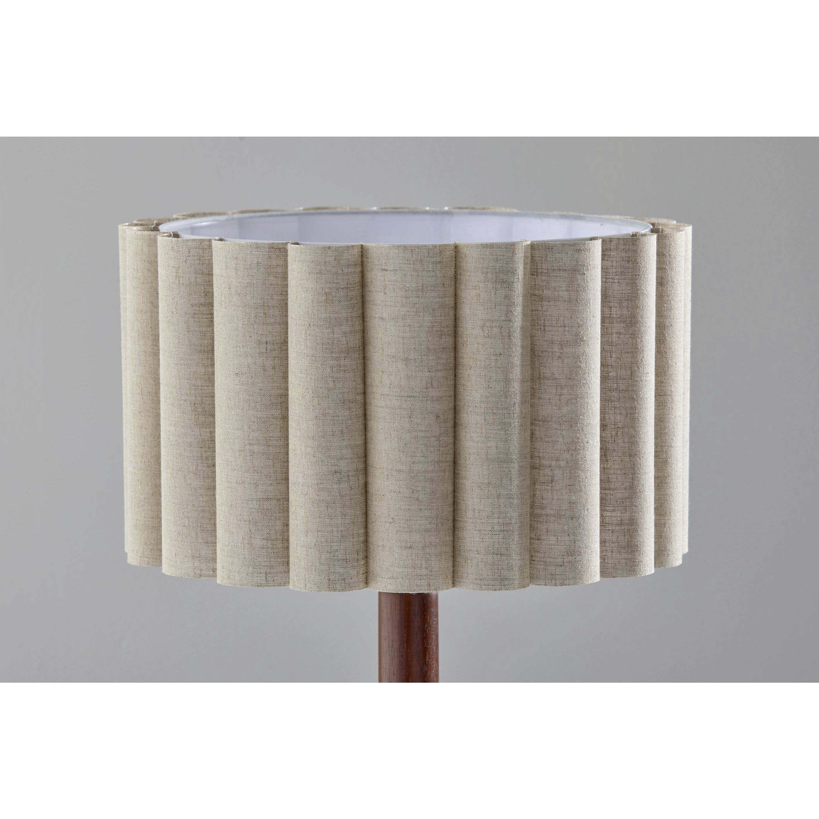 Laine 27.5 inch 40.00 watt Antique Brass Walnut Table Lamp Portable Light