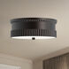 Alora Mood Rue 3 Light 14.25 inch Warm Bronze Flush Mount Ceiling Light