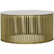 Lenox 36 X 36 inch Antique Brass Coffee Table