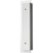 Spectre LED 6 inch Black and Natural Aged Brass ADA Wall Sconce Wall Light