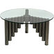 Organum 36 X 36 inch Gun Metal Coffee Table