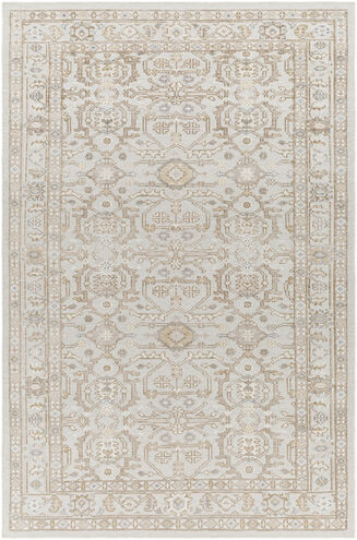 Revere 72 X 48 inch Medium Gray Rug in 4 X 6, Rectangle