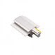 Recessed Live End Connector 1 Light 120 Platinum Track Accessory Ceiling Light