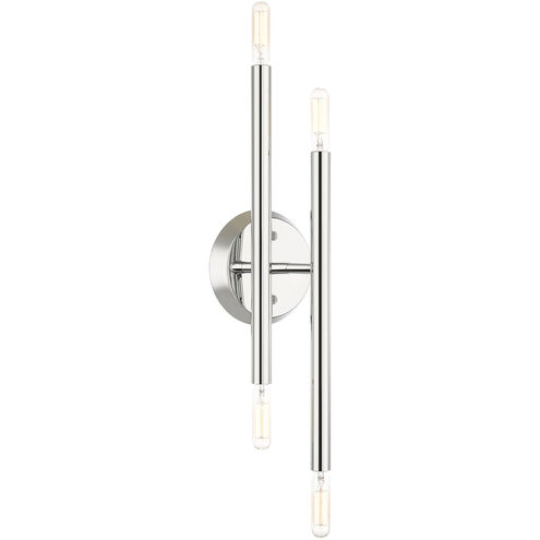 Soho 4 Light 5 inch Polished Chrome ADA Sconce Wall Light