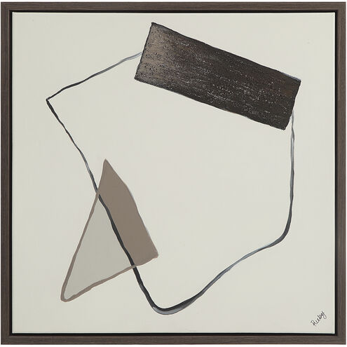 Lacadie Brown/Beige/Black Canvas Art, 2 Piece